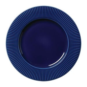 Steelite Willow Azure Gourmet Plates Large Well Blue 285mm (Pack of 6) - VV1801  - 1