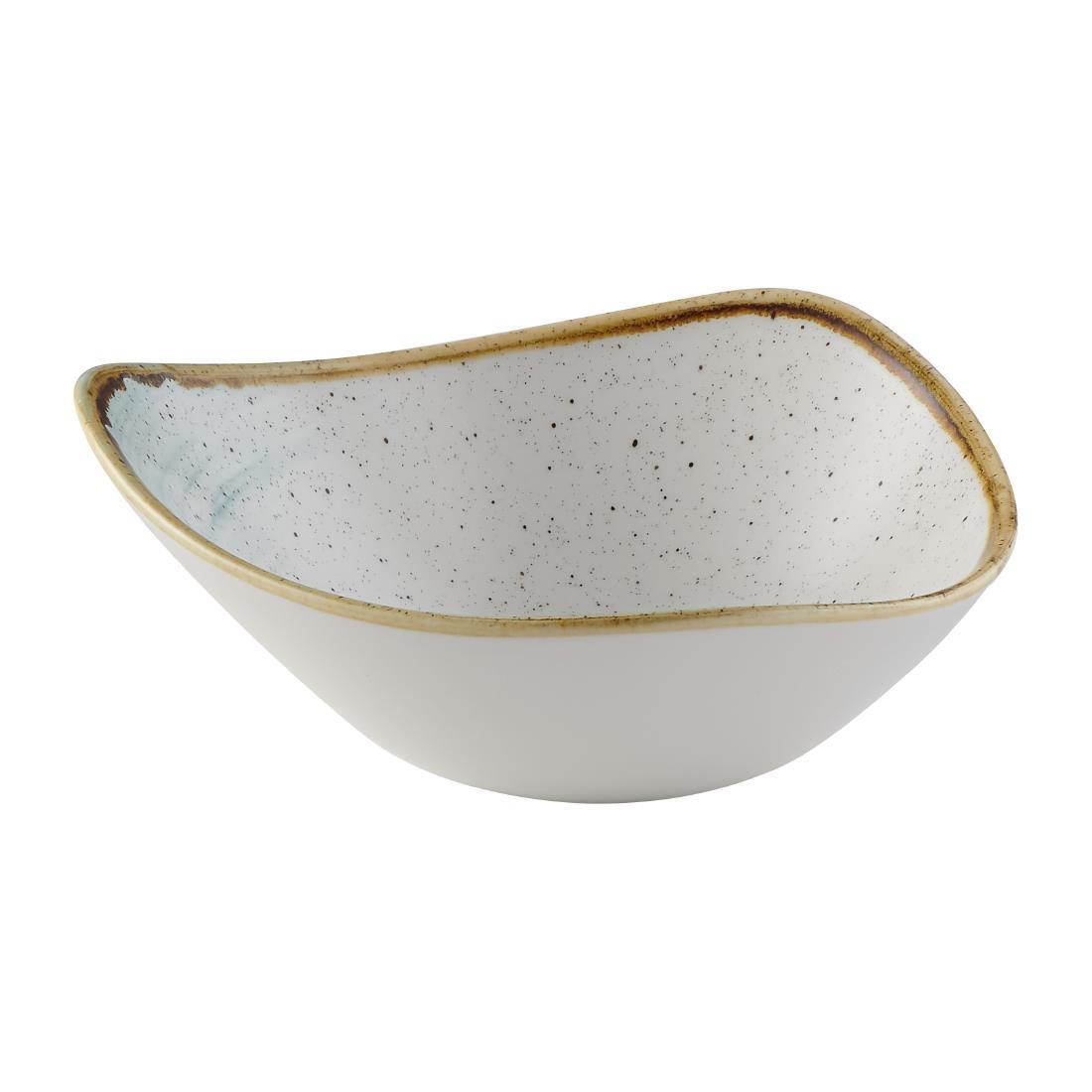 Churchill Stonecast Accents Lotus Bowl Duck egg 178mm (Pack of 12) - FS865  - 2