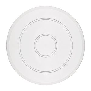 Olympia Kristallon Polycarbonate Display Plate Clear 282(Ø)mm - FE472  - 1
