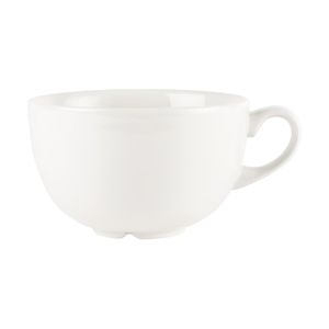 Churchill Plain Whiteware Cappuccino Cups 440ml (Pack of 6) - W001  - 1