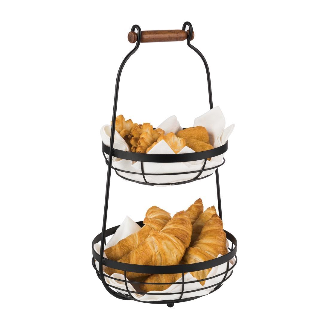 APS Two-tier Cake Stand 260 x 480mm - FT174  - 2