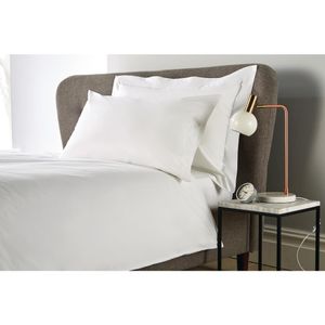 Eco Linen - Pillowcase White - Oxford 66x92cm (Pack of 2) - HD228  - 1
