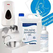 Sanitisers & Hand Wash Stations