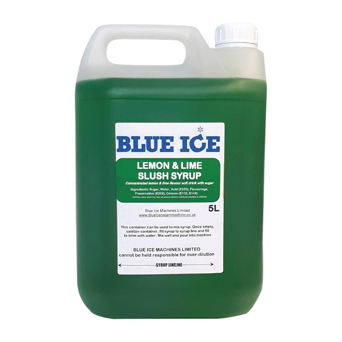 Blue Ice Slush Mix Lemon and Lime Flavour 5Ltr (Pack of 4)