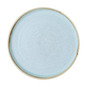 Churchill Stonecast Walled Plates Duck Egg 220mm (Pack of 6)