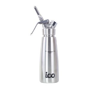 ICO Stainless Steel Whipped Cream Dispenser Silver 500ml