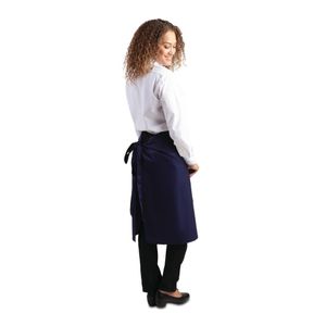 Whites Regular Bistro Apron Navy Blue