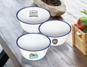 Custom Branded Enamel Bowls