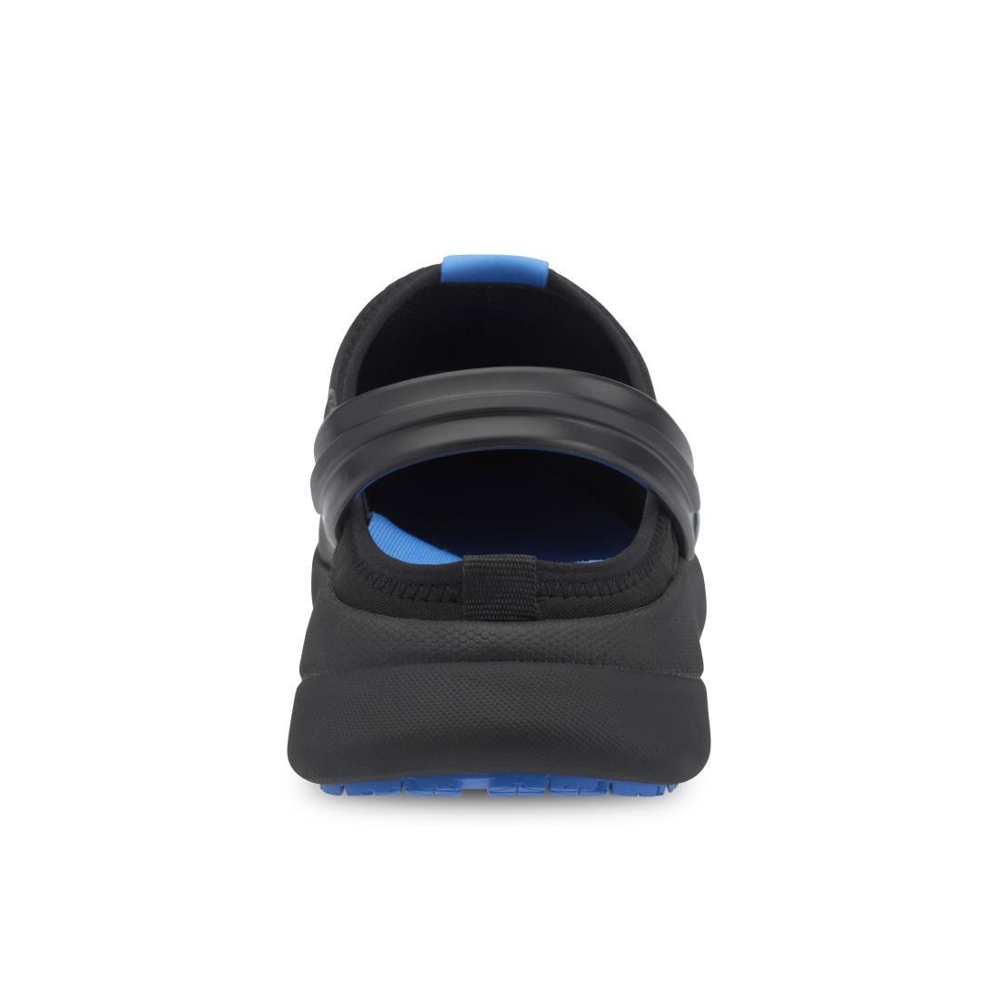 WearerTech Refresh Safety Toe Clog Black with Modular Insole Size 38