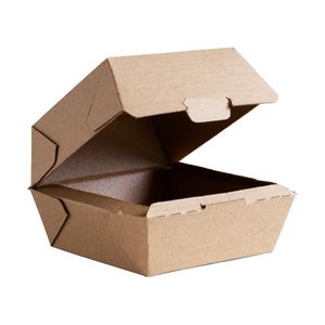 Vegware Compostable Microflute Burger Box 5 (Pack 400)