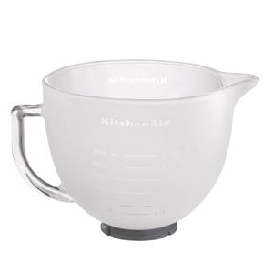 KitchenAid 4.8Ltr Frosted Glass Bowl ref 5K5GBF