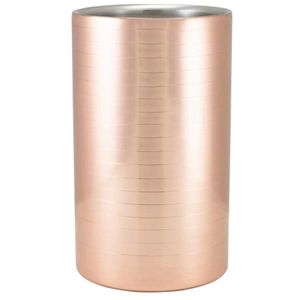 GenWare Ribbed Copper Plated Wine Cooler - 003RC - 1