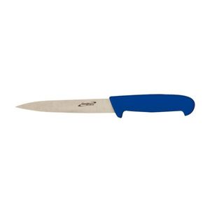Genware 6" Flexible Filleting Knife Blue - K-F6BL - 1