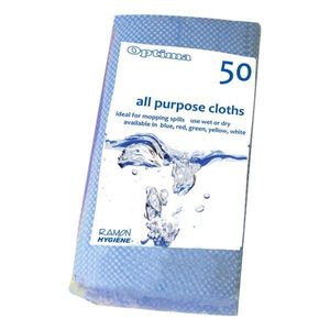 All Purpose Cloth Blue (50Pcs) - 777B - 1