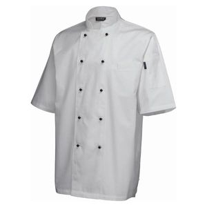 Superior Jacket (Short Sleeve) White XL Size - NJ09-XL - 1