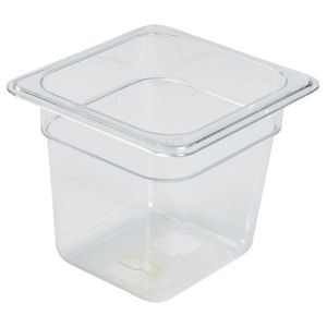 1/6 -Polycarbonate GN Pan 150mm Clear - PC16-150 - 1