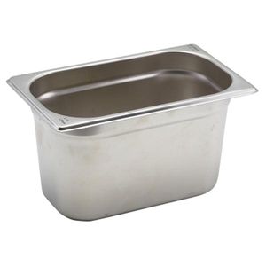 St/St Gastronorm Pan 1/4 - 150mm Deep - GN14-150 - 1