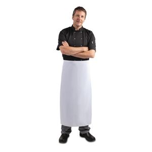 Whites Waist Apron With Brass Eyelets Extra Length - A505