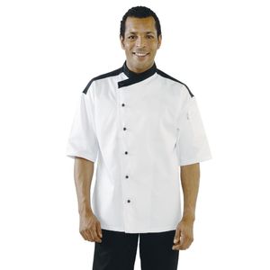 Chef Works Unisex Metz Chefs Jacket S - A599-S