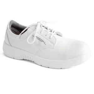 Abeba X-Light Microfiber Lace Up Safety Shoe White 38 - BB494-38