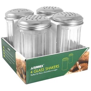 Large Glass Shakers 4 Pack700Ml / 24.5Fl.Oz - CC031-4