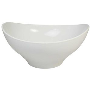 Melamine Oval Bowl White-  28.5Cm - MBO285W