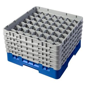 Cambro Camrack Blue 49 Compartments Max Glass Height 120mm - CZ118