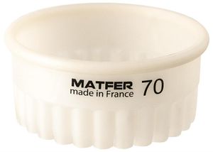 Matfer Exoglass Round Fluted Cutter - 90mm - 150123 - 10913-18