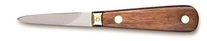 Matfer S/S Oyster Knife - Wood H 160mm - 121042 - 11628-03