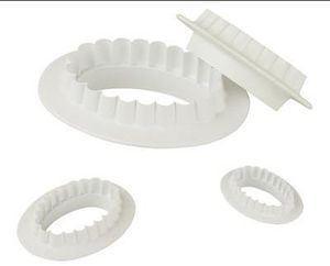 Matfer Plastic Set Of 4 Db Oval Cutters - Standard - 431001 - 11234-01