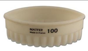 Matfer Exoglass Oval Fluted Cutter - 70mm - 150207 - 10908-06
