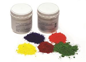 Matfer Lqr Powder Fd Colour 25g - Orange - 410303 - 11100-04