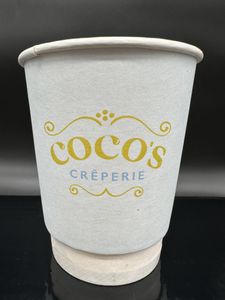 Custom Printed Double Wall 8oz Paper Coffee Cups