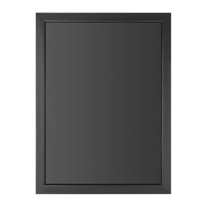 Olympia Wallboard Black Wooden Frame 600x800mm - CU991 - 1
