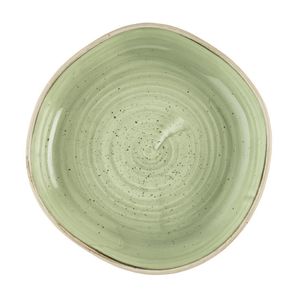 Churchill Stonecast Sage Green Organic Walled Bowls 197mm (Pack of 6) - HR418 - 1