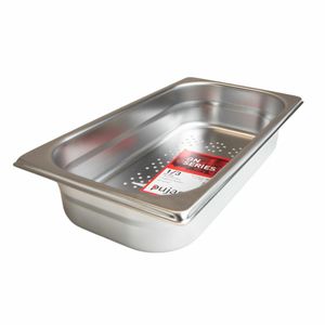 1/3 Perforated 65Mm S/S Pan - 130652 - 1