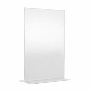 Olympia Upright Acrylic Menu Holder A4 - CC447 - 1