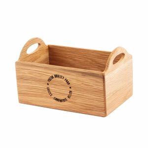 Olympia Oak Printed Table Caddy 230mm - CN517 - 1
