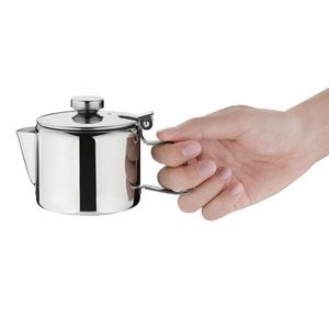 Olympia Concorde Stainless Steel Teapot 290ml - P964 - 3