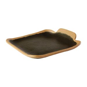 APS Crocker Square Platter Brown 140mm - HC724 - 1