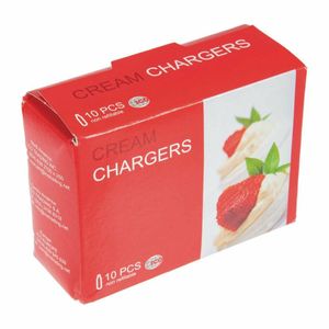 Vogue Cream Whipper Bulbs (Pack of 10) - CB439 - 3