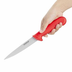 Hygiplas Fillet Knife Red 15cm - C889 - 3