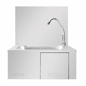 Vogue Stainless Steel Knee Operated Sink - GL280 - 3