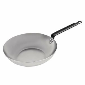 Vogue Carbon Steel Wok 280mm - GG722 - 1