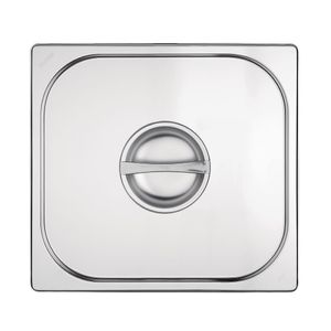 Vogue Stainless Steel 2/3 Gastronorm Lid - K970 - 3