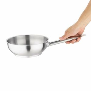 Vogue Stainless Steel SautÃ© Pan 200mm - M947 - 3