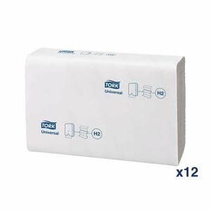 Tork Z Fold Paper Hand Towels White 1-Ply 250 Sheets (Pack of 12) - DL931 - 3