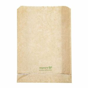 Vegware Compostable Therma Paper Hot Food Bags 229 x 165mm (Pack of 500) - FC899 - 3