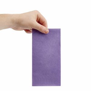 Fiesta Recyclable Dinner Napkin Plum 40x40cm 2ply 1/8 Fold (Pack of 2000) - FE248 - 3