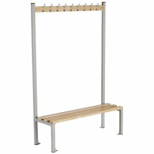 Single Sided Coat Hanger Bench 1200mm - CF495 - 1